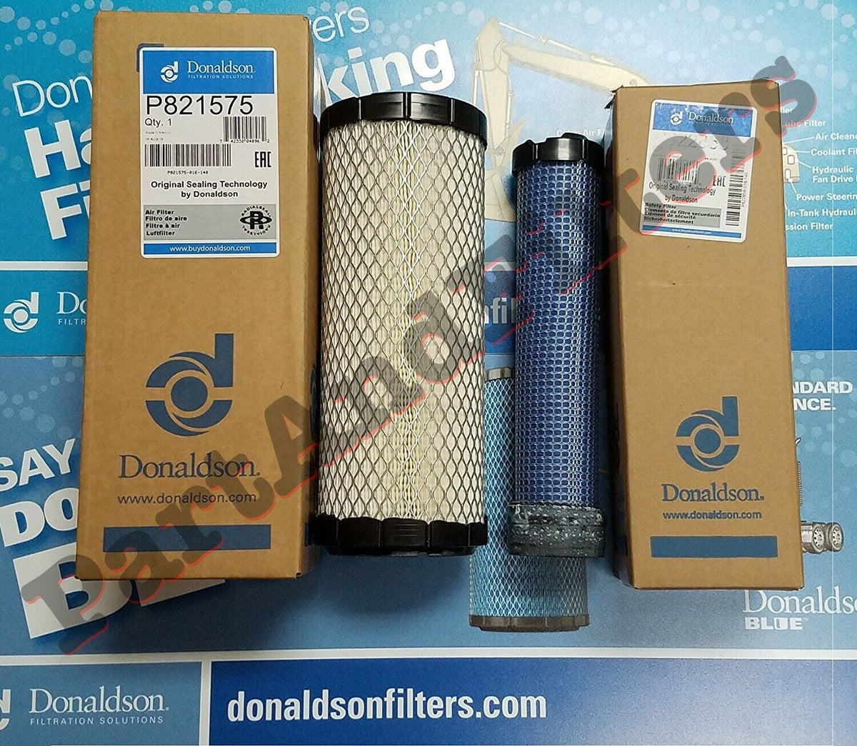 Donaldson P821575 & P822858 Air Filter Set For Donaldson Donaldson P821575 & P822858 Air Filter Set For Donaldson