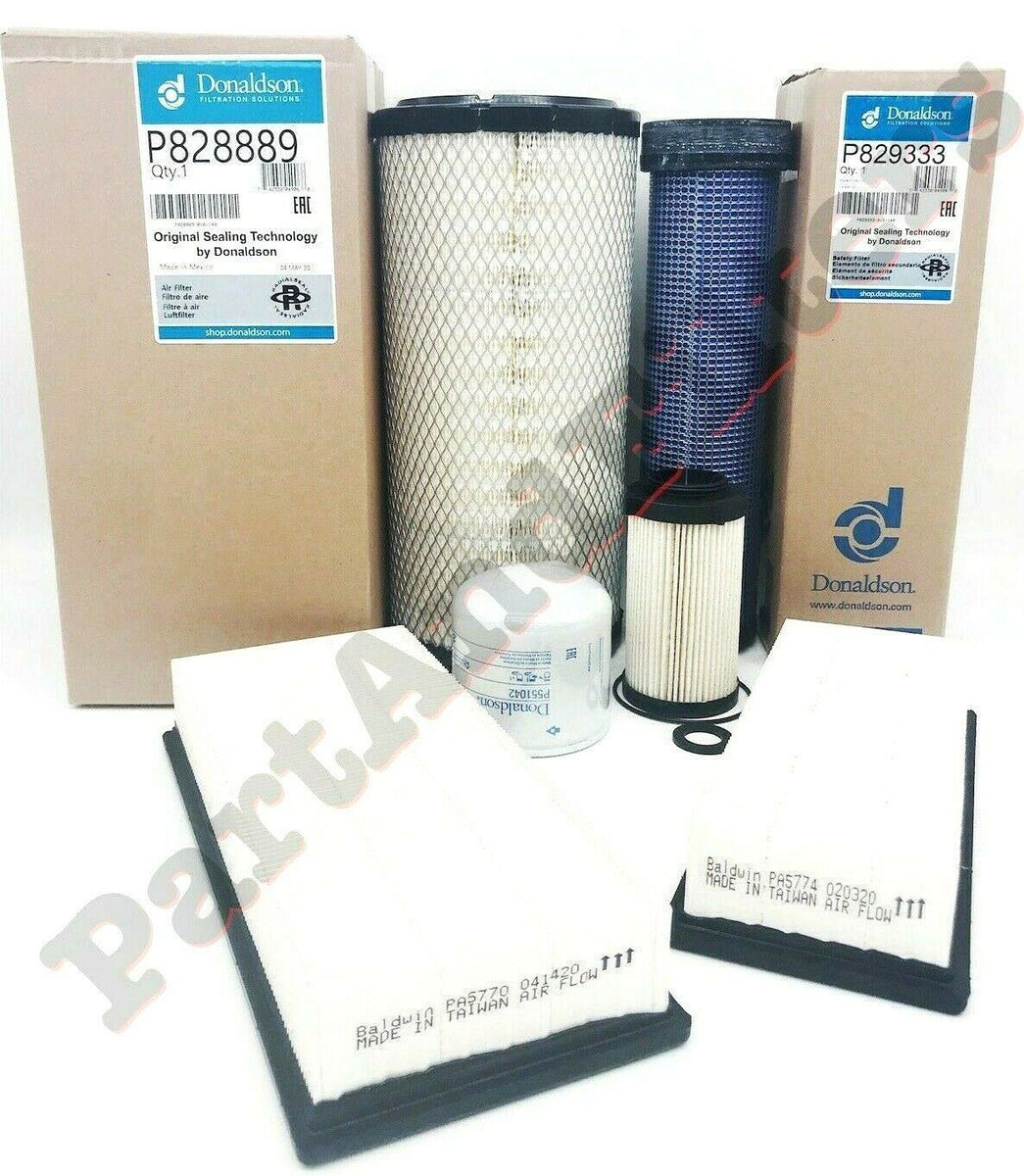 Filter Kit for CAT Loaders 236D 242D 246D 259D 262D 279D 289D Skid Ste