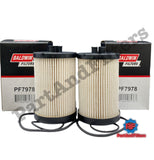 PF7978 Baldwin FUEL FILTER For DT466E MaxxForce Engines  FS19947 (Pack of 2)