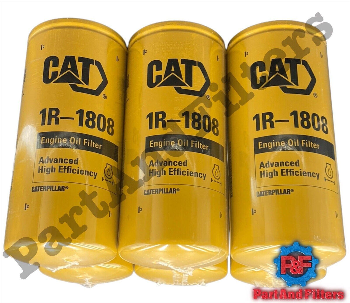 1R1808 Caterpillar Oil Filter CAT 1R-1808 Replace 275-2604 (Pack of 6 ...