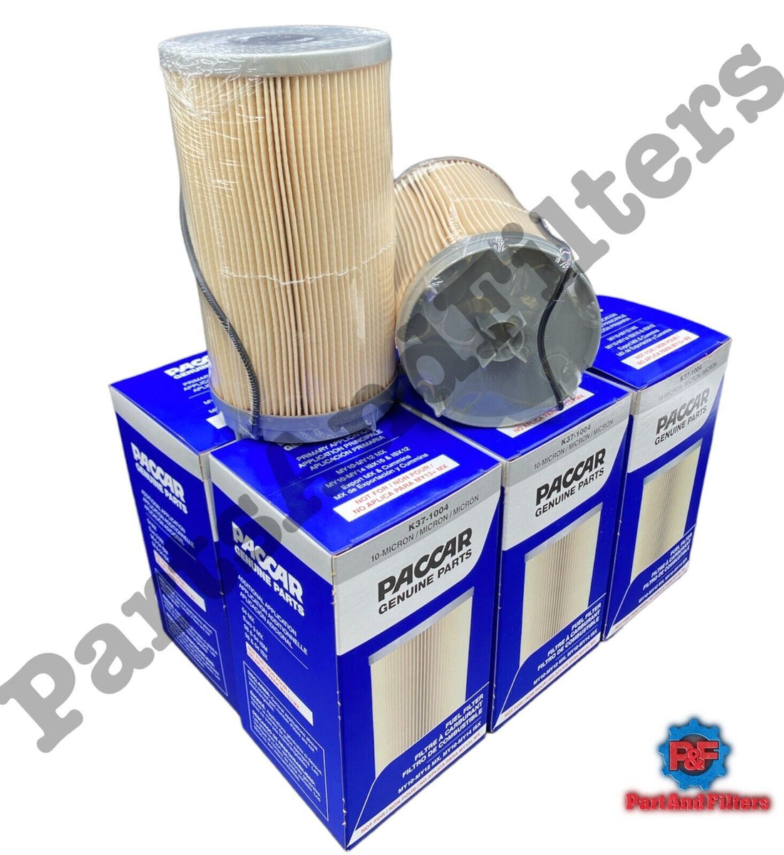 K371004 PACCAR Fuel Water Separator Filter (Pack of 6) PartAndFilters