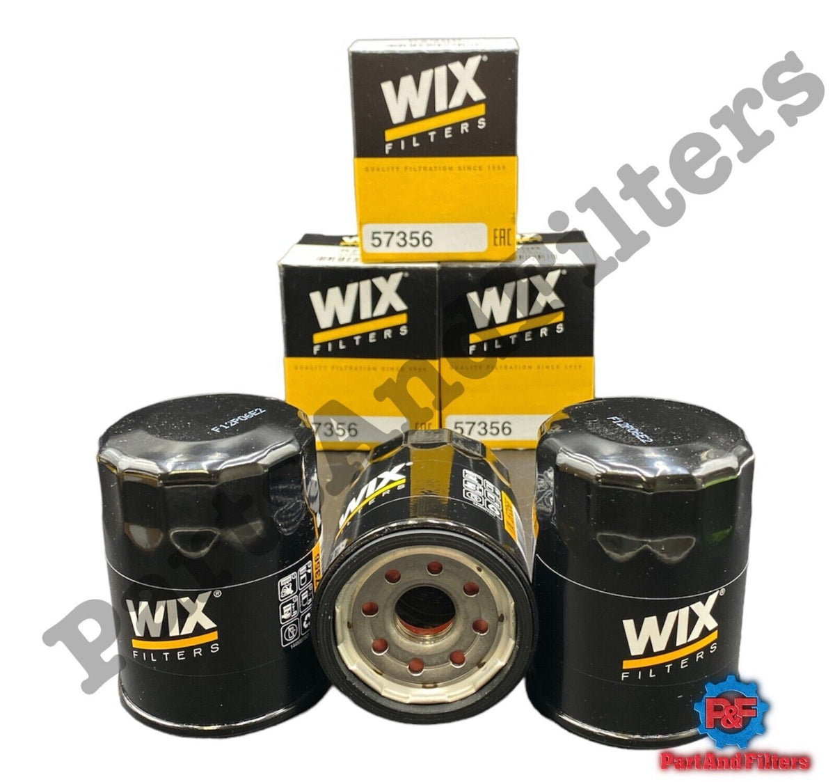 57356 Wix Engine Oil Filter Replace Chrysler MD135737; Ford F32Z6731