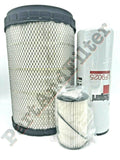 Filter Kit for 2004 International 4300 with DT466E Fleetguard  (Lube-Fuel-Air)