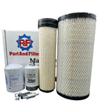 P&F Filter Kit Compatible with CAT 236B, 277B (Serial # Prefix MDH), 257B