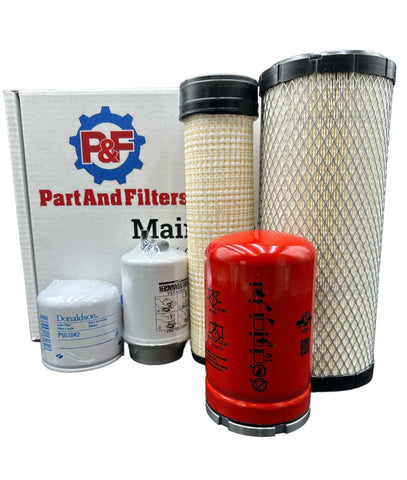 P&F Filter Kit For CAT 308E CR Compact Excavator with C3.4 E