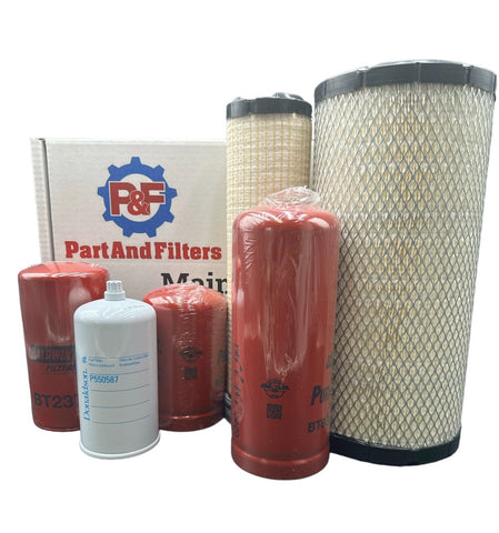 P&F Filter Kit for CASE CASE 590 Super M Series 2 Backhoe 01/03 -12/08