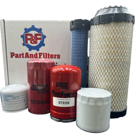 P&F Filter Kit Compatible with Kubota L6060 L6060HST L6060HSTC Tractor