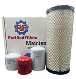 P&F Filter Kit For Takeuchi TL10V2 With Kubota V3307 Engine