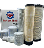 P&F Filter Kit For Takeuchi TL8R2 Track Loaders With V3307 Eng.