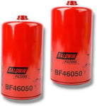 BF46050 Baldwin Fuel Filter Replaces WIX WF10175, Donaldson P959143 (Pack of 2)