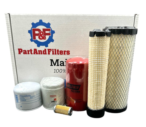 P&F Filter Kit To Fit New Holland TC33D Tractors, 1.5L Engine