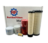 P&F Filter Kit To Fit New Holland TC33D Tractors, 1.5L Engine