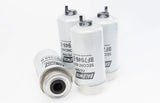 Baldwin BF7949-D Secondary Fuel/Water Separator Filter Element (3.50″ OD × 7.66″ L) – 4-Pack – Genuine Baldwin Filters Heavy-Duty Diesel, Replaces John Deere RE522878, WIX WF10104 and P551422