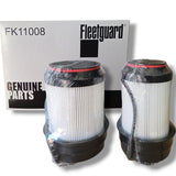 FK11008NN Fleetguard Fuel Filter Kit for Cummins 6.7L Diesel 2025 – Primary & Secondary Fuel Filters – Compatible with Ram 2500 3500 – Genuine Fleetguard Replacement Set