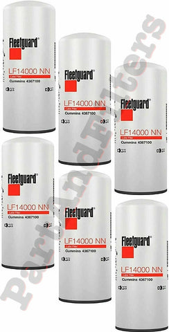 Fleetguard LF14000NN Oil Filter (PACK OF 6)