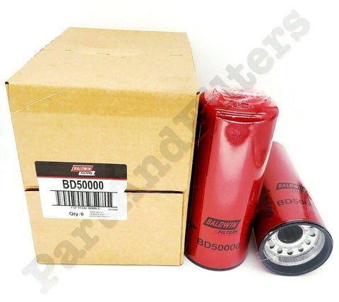 Baldwin BD50000 Engine Oil Filter For Cummins ISX (6 Pack)