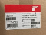 Fleetguard FS1065 Water/fuel separator (Pack of 6)