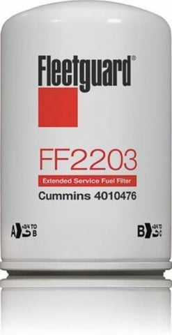 Fleetguard FF2203 Fuel Filter (Pack of 3)