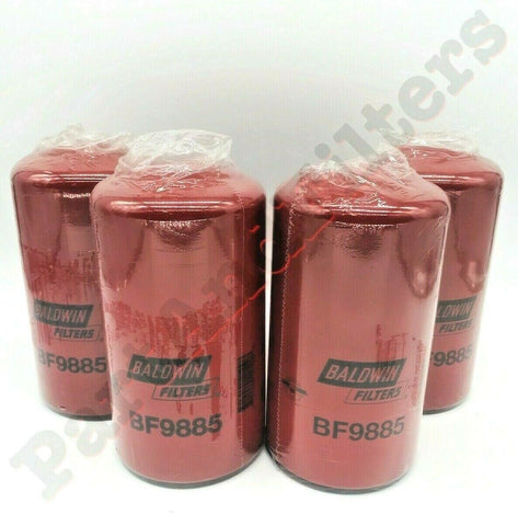 Baldwin Filters BF9885 Fuel Spin-on (Pack of 4)