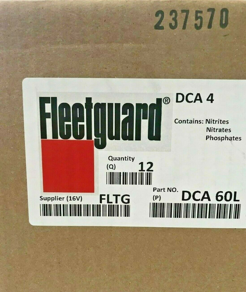 Fleetguard DCA60L Supplemental Coolant Additive 1 Pint