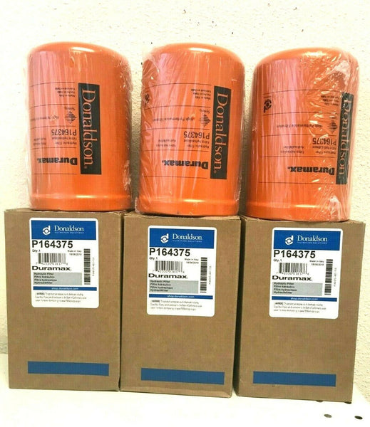 Donaldson P164375 Hydraulic Filter, Spin-On Duramax (Pack of 3 ...