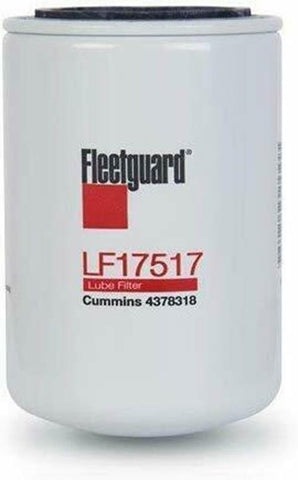 Fleetguard LF17517 Oil Filter Fits Titan XD 5.0 V8 Cummins Diesel (6 Pack)