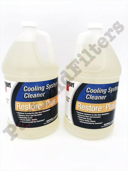 REPTIRE CARE Ⅰ・Ⅱ FLEETGUARD CC2638 RESTORE PLUS COOLANT SYSTEM CLEANER (2 GALLON