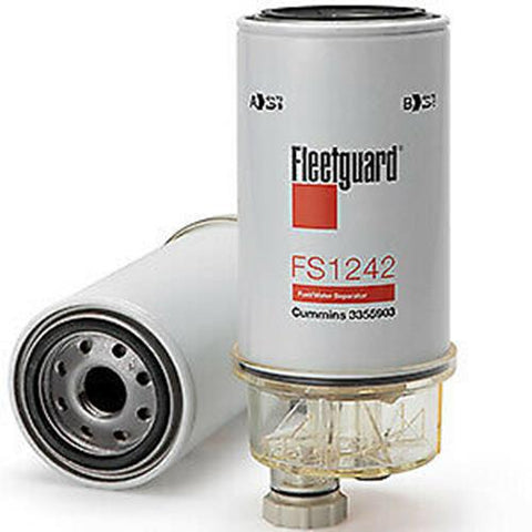 FLEETGUARD FS1242B - FILTER-FUEL WATER SEPARATOR WITH BOWL FS1242