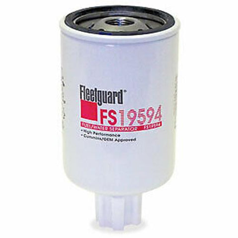 FS19594 Fleetguard Fuel Filter Water Separator (Pack of 12)