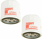 LF3591 Fleetguard Cummins Oil Filter HDKAJ HDKAK Onan 122-0833 Kubota (2 Pack)