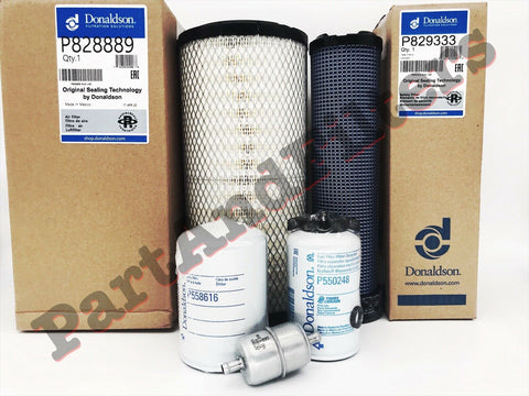 Maintenance Filter Kit for CASE 90XT 95XT Skid Steers w/4BT3.9 Engine