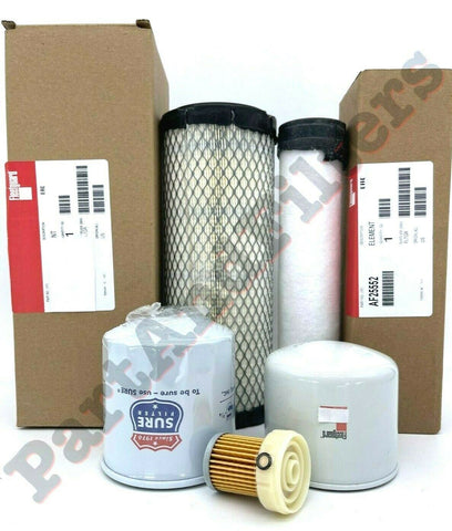 Filter Kit for Kubota L2800 L3200 L3400 L3700SU L3800 -No HST-