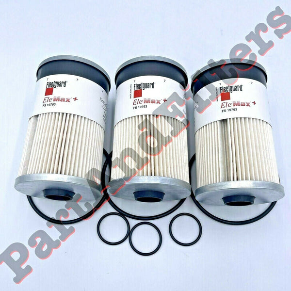 FS19763 Fleetguard Fuel Water Separator (Pack of 3) – PartAndFilters