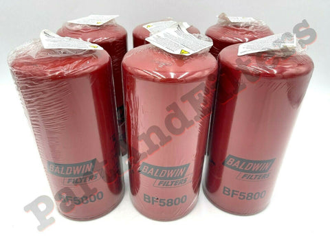 BF5800 Baldwin  Fuel Filter (Pack of 6)