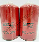 BD7325 Baldwin Engine Oil Filter (Pack  of 2)