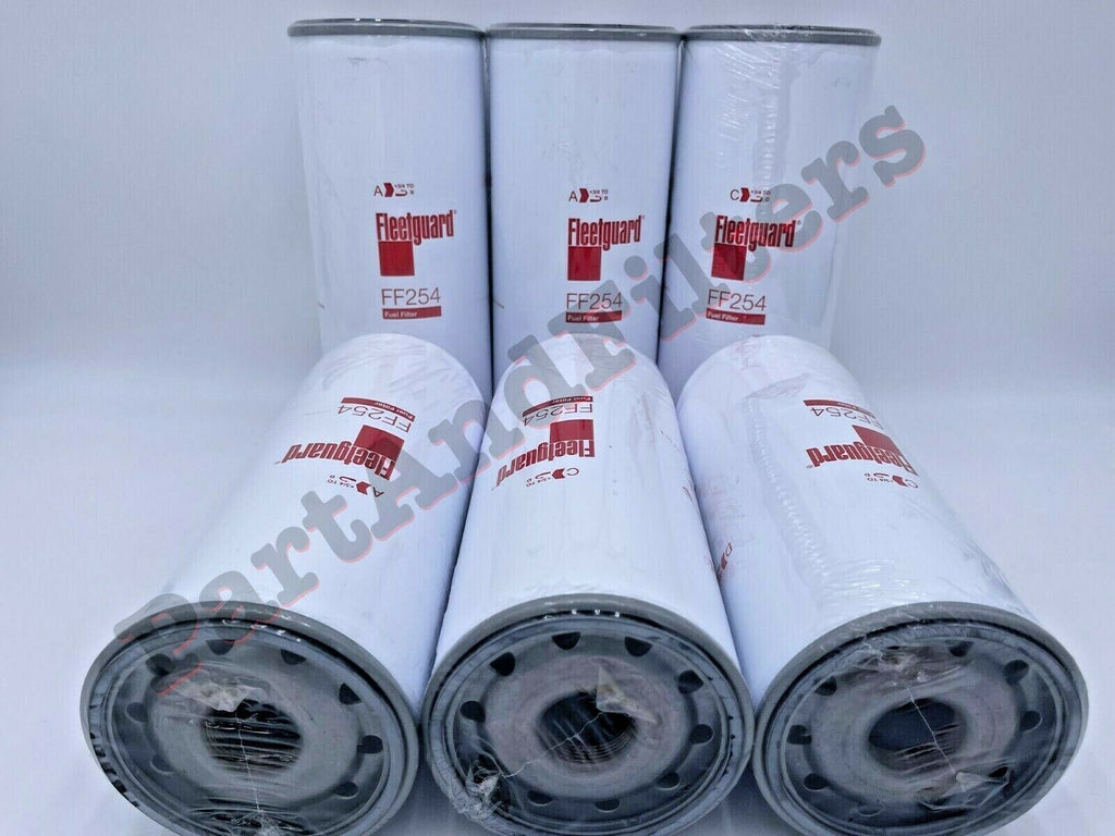 FF254 Fleetguard Fuel Filter Replace Volvo 22480372 (Pack of 6 ...