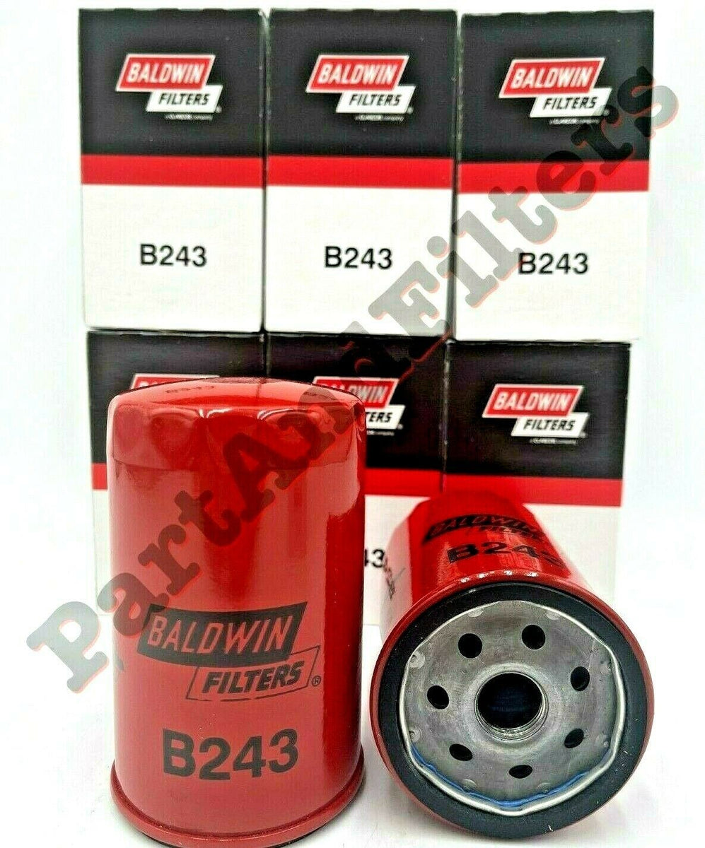 B243 Baldwin Engine Oil Filter (Pack Of 6) – PartAndFilters
