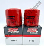 B163 BALDWIN FILTERS  Oil/Transmission Filter  ( PACK OF 2)