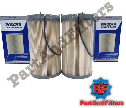 PACCAR K37-1004 Fuel Filter with Water Separator (Pack of 2)