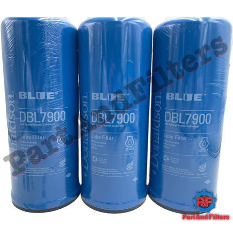 DBL7900 - Donaldson Blue - Lube Filter, Spin on Full Flow (Pack Of 3)