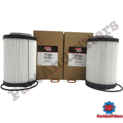 Baldwin P7494 Engine Oil Filter  (Pack Of 2)