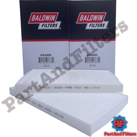 PA4985 Cabin Air Filter Baldwin (Pack of 2)