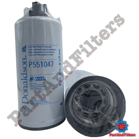 P551047 Donaldson Fuel Filter, Water Separator Twis t& Drain