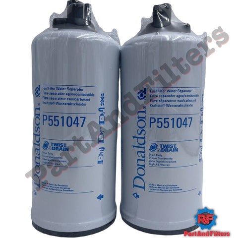 P551047 Donaldson Fuel Filter, Water Separator (Pack of 2)