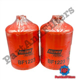 BF1223 Baldwin Fuel Water Sep. Filter Replace Ford F1HZ-9365-A (2Pack)