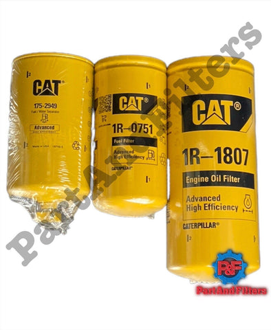 CAT Engine 1R-1807, 1R-0751, 175-2949  Oil Change Filter Kit