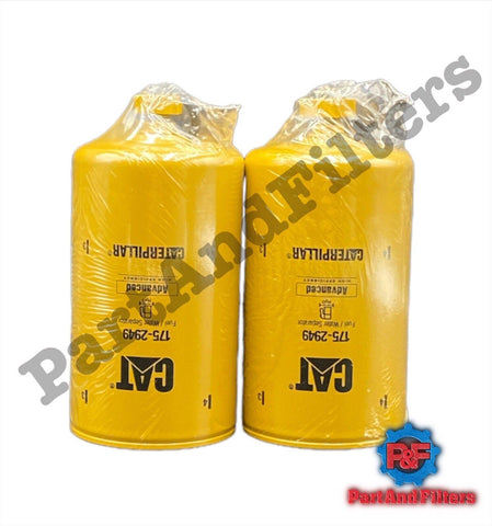 175-2949 Caterpillar  Fuel Filter Water Separator CAT 1752949  (Pack of 2)