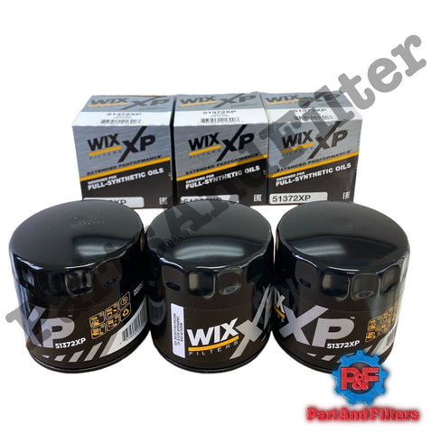 Wix 51372XP Oil Filter Replace Ford F1AZ-6731-A (Pack of 3)