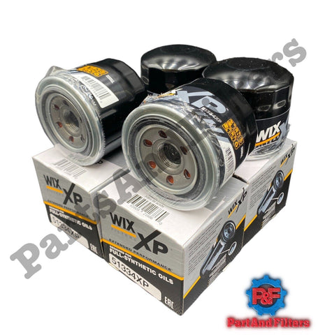 Wix 51334XP Oil Filter for Acura Buick Chevrolet Dodge Ford GMC Hond (Pack of 4)