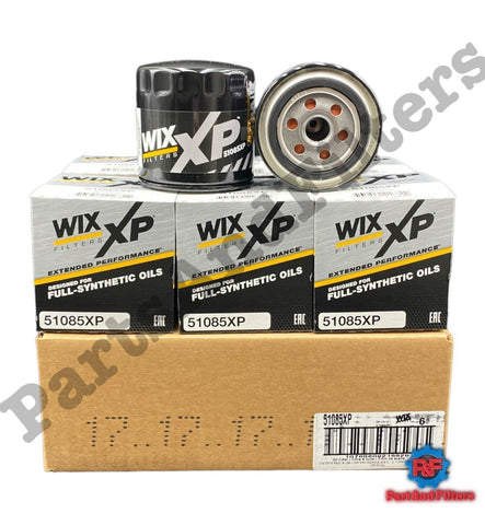 Wix 51085XP Oil Filter for Chrysler/Dodge/Jeep Vehicles (91-08) (Pack of 6)